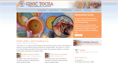 Desktop Screenshot of ginictocila.com