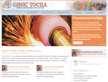 Tablet Screenshot of ginictocila.com